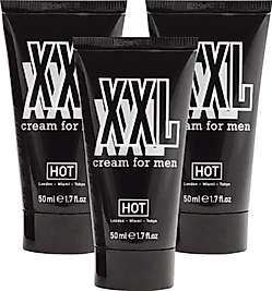 HOTXXL CREAM MEN HARDENER D.LAY ENLRGR 3 ADET 50 ML ERKEKLERE ÖZEL KREM