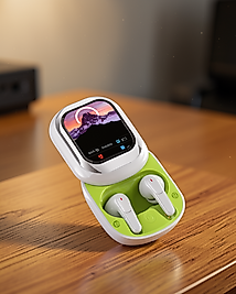 Bluetooth Kulaklık + Dokunmatik Ekran + Kayar Kapak XUCZSEONEKULAKLIK-4-1