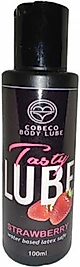 HİNTOHU COBECO STRAWBERRY TASTY LUBE 100ML SU BAZLI ÇİLEK AROMALI  1 ADET