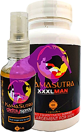 L.KAMASUTRA ERKEKLERE 30 ML ÖZEL GELŞTİRİLMİŞSPREY + ERKEKLERE ÖZEI 60 LI XXXLŞEKİLLENDİRMEBAKIM