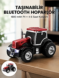 Taşınabilir Nostaljik Araç Tasarımlı Bluetooth Hoparlör