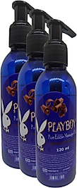 PLAYBOY PURE EDİBLE MASSAGE OİL 120ML ÇİKOLATA AROMALI MASAJ YAĞI 3 ADET
