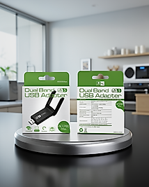 Çift Bant USB WiFi Adaptör 1200 Mbps UCZZZWİFİADAPTÖR-4