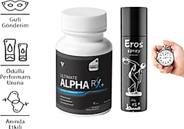 ALPHA RX+ ULTİMATE ERKEKLERE ÖZEL 30'LU + ERKEKLERE ÖZEL SPREY 20 ML