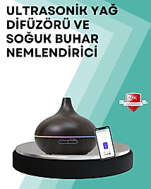 Büyük Su Hazneli Ultrasonik Difüzör ve Oda Nemlendirici
