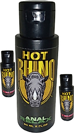 HOT RHİNO ANALCREAM 3 ADET 60 ML KADIN&ERKEK ANALRELAX MASAJ KREMİ