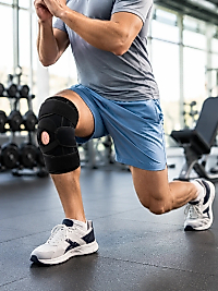 Silikon Patella Destekli Dizlik Nefes Alabilir Ayarlanabilir Cırtlı Ligament Desteği