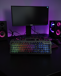 Oyuncu Klavye Mouse Seti RGB Işıklı Türkçe Q Ayarlanabilir DPI