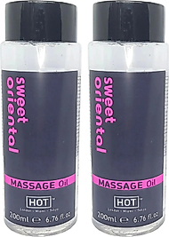 SÜPER SWEET ORİENTAL AROMALI ROTİK AROMATERAPİ MASAJ YAĞI 400ML X 2 ADET
