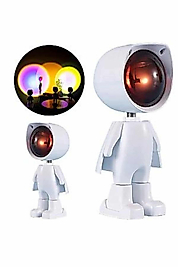 Gün Batımı Projektör Lamba Astronot Tasarımı XXUCZZZGÜNBATIMIPROJEKTÖRRR-5