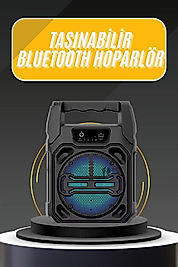 Bluetooth Hoparlör FM Radyolu 6.5İNÇ HD Ses UUCZZZ1283HOPARLÖRRR2