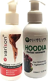 SÜPER VARİSON 120 ML BACAK KREM + HOODİA GEL YAZA HAZIRLIK