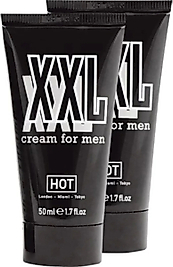 HOTXXL 2 ADET CREAM MEN HARDENER D.LAY ENLRGR 50 ML ERKEKLERE ÖZEL KREM