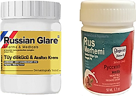 HİNTOHU TÜY DÖKÜCÜ AZALTICI MERHEM 50 ML 1 ADET + GENİTAL BÖLGE MERHEMİ 50 ML 1 ADET