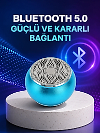 Mini Bluetooth Speaker | Uzun Pil Ömrü, Şık ve Hafif Tasarım Yeni Nesil