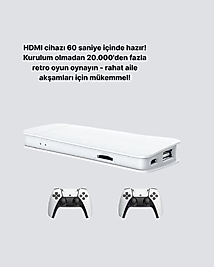 Retro Oyun Konsolu 20.000 Oyunlu 4K Destekli UCZ3DGAMEBOX-9