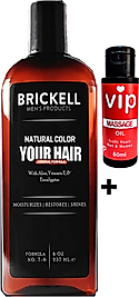 BRİCKELL VIP:20 SAÇ SAKAL BÉYÀZLATICİ ÈRKEKLÉRE ÒZÉL ŞAMPUAN 237 ML YANINDA VİP ÈROTİK MÀSAJ YÀĞI
