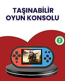 520 Oyunlu El Oyun Konsolu TV Bağlantılı HD LCD Ekranlı