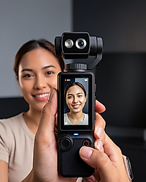4K Vlog Kamera Kompakt 2.0 IPS Ekran Otomatik Odaklama
