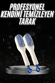 Hijyenik Saç Fırçası Anti-Statik Teknolojisi UUCZZZZKENDİNİTEMİZLEYENTARAKKKK3