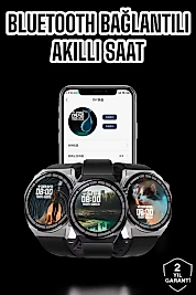 Akıllı Saat GPS VE NFC Özelliği Sesli Görüşme Dokunmstik Ekran