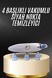 Vakumlu Siyah Nokta Temizleme Cihazı 4 Başlıklı UUCZVAKUMLUSİYAHNOKTA3