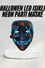 LED Işıklı Neon Maske UUCZZZLEDMASKEEEEEE3
