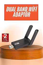 Kablosuz Ağ Adaptörü Dual Band USB 3.0 UUCZZZWİFİADAPTÖRRRRRR1