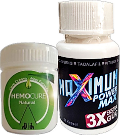 HEMOCURE CREAM 50 ML ÖZEL KARIŞIIM KREM + MAXİMUM POWER MAX ERKEKLERE ÖZEL 30 LU KATILIK BOYUT VE ZAMAN KAZANDIRICI