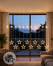 Yıldız Peri Led Perde 3x3 Metre UCZZZYILDIZPERİLED-9