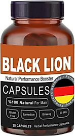 BLACK LİON MEN BOOSTER ERKEKLERE ÖZEL 20'Lİ X 1 ADET