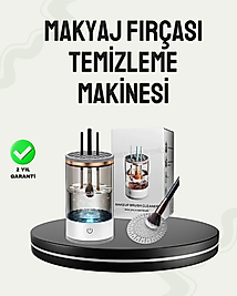 USB Şarjlı Kompakt Makyaj Fırçası Temizleme Makinesi