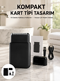 Elektrikli Tıraş Aleti – Hassas Kesim, Kolay Temizlik, Cilt Dostu Yeni Nesil