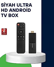4K Ultra HD Android TV Stick – Tak Çalıştır Akıllı TV Cihazı