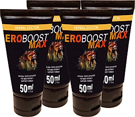 EROBOOST MAXTESTO 4LÜ ADET X 50 ML CREAM HARİCİ UYGULAMA KREMİ