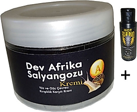 GİANT DEV AFRİKASALYANGOZU YAŞLANMAKARŞITI 100 ML KREM + HOTRHİNO BAY BAYAN KAYDIRICIJEL 60 ML