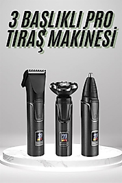 Dijital Göstergeli 3 Başlıklı Tıraş Makinesi UUCZZZHK3600TIRAŞMMM1