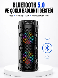 Kompakt ve Şık Tasarımlı Taşınabilir Hoparlör Yeni Nesil