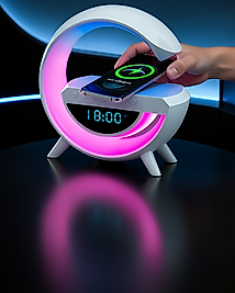 Bluetooth Hoparlör Dijital Göstergeli RGB Işıklı UUCZGOOGLEDİJİTAL3
