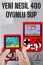 Mini El Konsolu 400 Oyunlu UUCZSUP400OYUNLU3