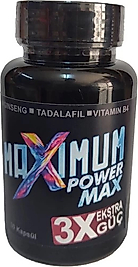 MAXİMUM POWER MAXİMUM MAXPOMAX MAXİMUM POWER MAX SRCX 30 LU ERKEKLER İÇİN