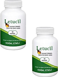 LETUCİL 30'LU BİBERİYE&YEŞİL ÇAYIN ETKİSİYLE DSTKLYCİ ÜRÜN X 2 ADET