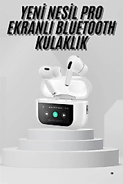 Dokunmatik Ekranlı Air Pro 2 ANC Kulaklık Kablosuz Çok Fonksiyonlu