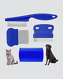4’lü Kedi Köpek Tüy Temizleme Seti – Paslanmaz Çelik,Ergonomik ve Uzun Ömürlü