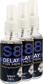 STIMUL8 (S8) 3 ADET LONGDEIAY 30 ML TİME DELAYSPREY ERKEKLER IÇİN