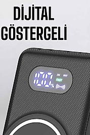 10.000 Mah Powerbank 4 Portlu Hızlı Şarj Dijital Göstergeli