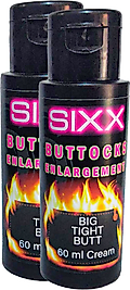 SIXX 2 ADET KALÇAŞEKİLLENDİRİCİ BAKIM KREMİ BAY BAYAN KREM 60 ML