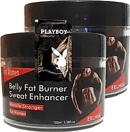 SÜPER BELLY FATBURNER SWEAT ENHANCER KADINLAR IÇİN KREM 2X100 ML + 1 ADET JEL İLE