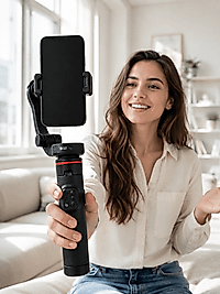 AI Akıllı Takipli Gimbal Selfie Stick 360° Bluetooth Kumandalı UCZZPDC22GİMBEL-3