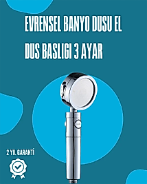 Su Tasarruflu ve Kolay Kurulumlu El Duş Başlığı – Yüksek Performans